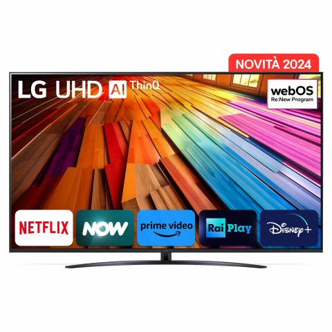 LG UHD 75'' Serie UT81 75UT81006LA, TV 4K, 3 HDMI, SMART TV 2024