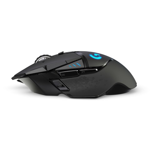 Logitech G Logitech G502 Mouse Gaming Wireless LIGHTSPEED, Sensore HERO 25K, 25600 DPI, RGB, Design Leggero, 11 Pulsanti Programmabili, Batteria Lunga Durata, Memoria Integrata, Compatibile PC/Mac/Laptop