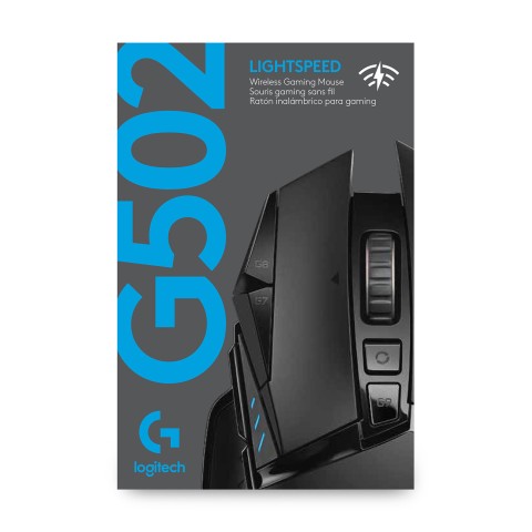 Logitech G Logitech G502 Mouse Gaming Wireless LIGHTSPEED, Sensore HERO 25K, 25600 DPI, RGB, Design Leggero, 11 Pulsanti Programmabili, Batteria Lunga Durata, Memoria Integrata, Compatibile PC/Mac/Laptop