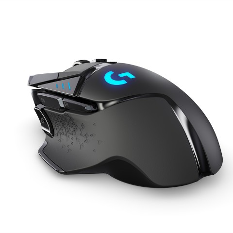 Logitech G Logitech G502 Mouse Gaming Wireless LIGHTSPEED, Sensore HERO 25K, 25600 DPI, RGB, Design Leggero, 11 Pulsanti Programmabili, Batteria Lunga Durata, Memoria Integrata, Compatibile PC/Mac/Laptop