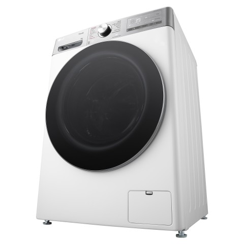 LG F4R9009TPWC Lavatrice 9kg AI DD, Classe A-40%, 1400 giri, TurboWash, Vapore