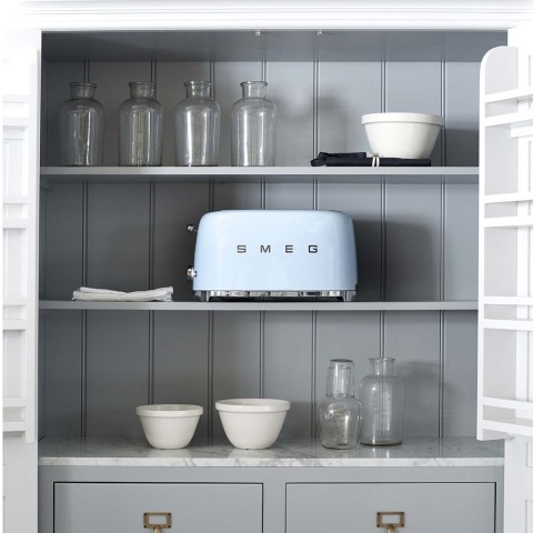 Smeg Tostapane 50's Style – Azzurro LUCIDO 2x4 – TSF02PBEU