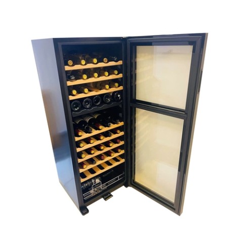 Zoppas HZWC-54L8D Cantinetta vino con compressore Libera installazione Nero 55 bottiglia/bottiglie