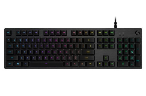 Logitech G G512 CARBON LIGHTSYNC RGB Mechanical Gaming Keyboard with GX Brown switches tastiera Giocare USB QWERTY Italiano Carbonio