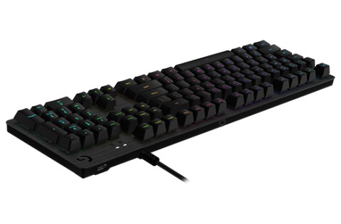 Logitech G G512 CARBON LIGHTSYNC RGB Mechanical Gaming Keyboard with GX Brown switches tastiera Giocare USB QWERTY Italiano Carbonio