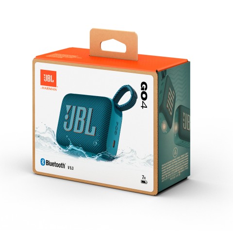 JBL Go 4 Altoparlante portatile mono Blu 4,2 W