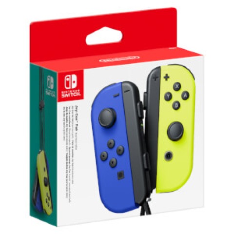 Nintendo Joy-Con Nero, Blu, Giallo Bluetooth Gamepad Analogico/Digitale Nintendo Switch