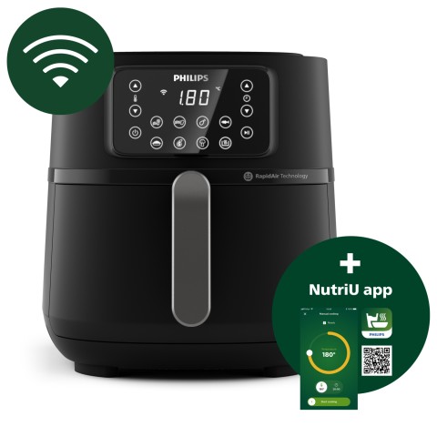 Philips 5000 series XXL HD9285/93 Airfryer, 7.2L, Friggitrice 16-in-1, App per ricette