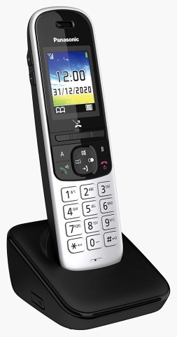 Panasonic KX-TGH710 Telefono DECT Identificatore di chiamata Nero, Argento