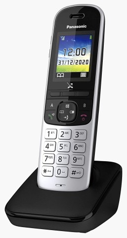 Panasonic KX-TGH710 Telefono DECT Identificatore di chiamata Nero, Argento