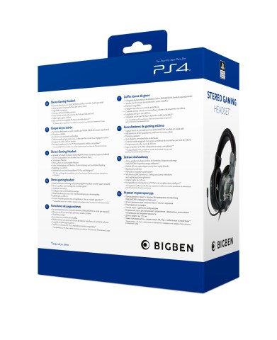 Bigben Interactive PS4OFHEADSETV3G cuffia e auricolare Cablato A Padiglione Giocare Mimetico