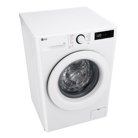 LG F4R3010NSWW Lavatrice 10kg AI DD, Classe A-10%, 1400 giri, Lavaggio a vapore