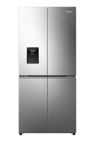 Hisense RQ5P470SMIE frigorifero con congelatore 482 L E Argento, Acciaio inox