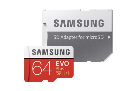 Samsung EVO Plus microSD Memory Card 64GB