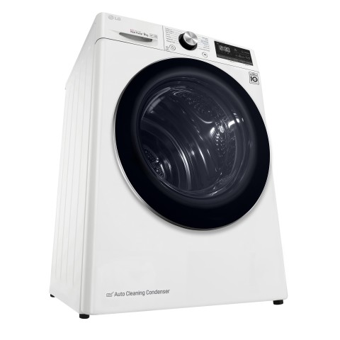 LG RC90V9AV2W Asciugatrice 9 kg Pompa di Calore Libera installazione Carica frontale A+++