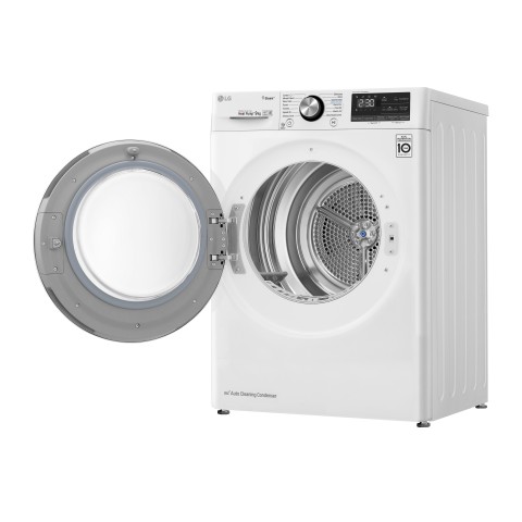 LG RC90V9AV2W Asciugatrice 9 kg Pompa di Calore Libera installazione Carica frontale A+++