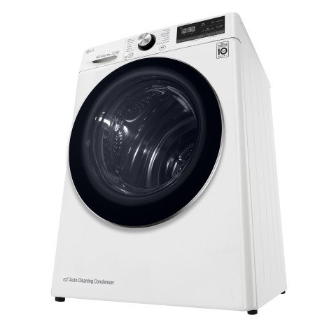 LG RC90V9AV2W Asciugatrice 9 kg Pompa di Calore Libera installazione Carica frontale A+++