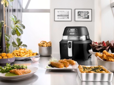 De’Longhi FH2394.BK friggitrice Singolo Indipendente 1400 W Friggitrice ad aria calda Nero