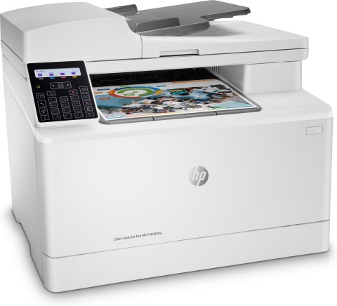 HP Color LaserJet Pro Stampante multifunzione M183fw, Stampa, copia, scansione, fax, ADF da 35 fogli; Risparmio energetico; Funzionalità di sicurezza avanzate; Wi-Fi dual band