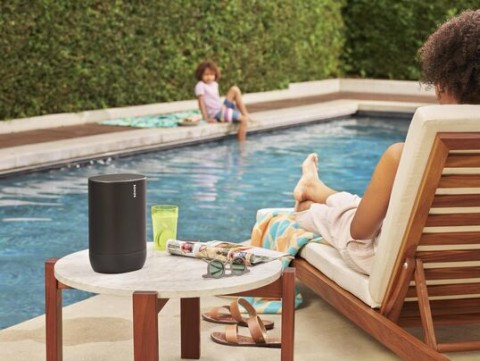 Sonos Move smart speaker wifi, bluetooth, airplay, ip56 Nero