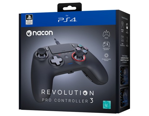 NACON Revolution Pro 3 Nero USB Gamepad Analogico/Digitale PC, PlayStation 4