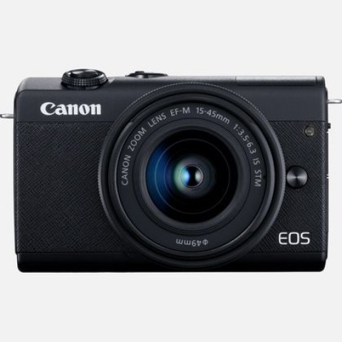 Canon EOS M200 + EF15-45MM F/3.5-6.3 IS STM MILC 24,1 MP CMOS 6000 x 4000 Pixel Nero