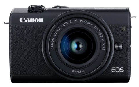 Canon EOS M200 + EF15-45MM F/3.5-6.3 IS STM MILC 24,1 MP CMOS 6000 x 4000 Pixel Nero