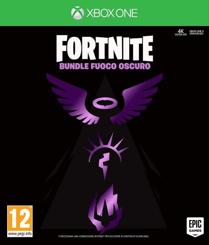 Warner Bros Fortnite - Bundle Fuoco Oscuro, Xbox One Contenuti scaricabili per videogiochi (DLC) Fortnite Battle Royale ITA