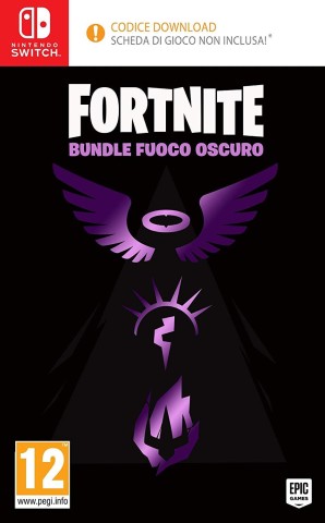 Warner Bros Fortnite - Bundle Fuoco Oscuro Contenuti scaricabili per videogiochi (DLC) Nintendo Switch Fortnite Battle Royale Inglese, ITA