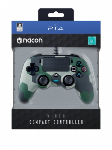 NACON Wired Compact Mimetico USB Gamepad Analogico/Digitale PC, PlayStation 4