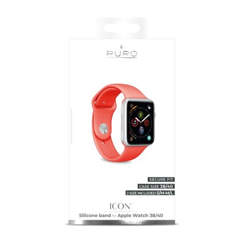 PURO Apple Watch Band 38-40mm Living Coral