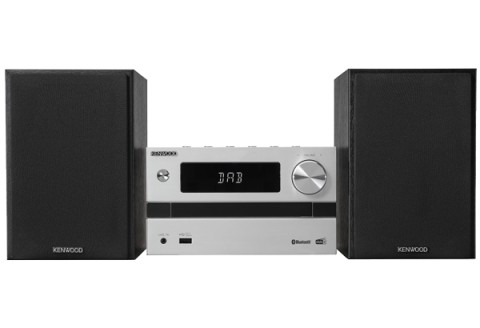 Kenwood M-720DAB set audio da casa Microsistema audio per la casa 25 W Nero, Argento