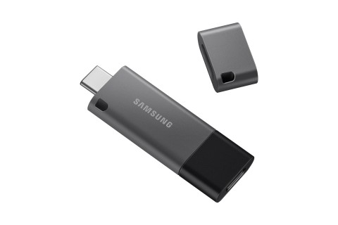 Samsung MUF-256DB unità flash USB 256 GB USB Type-A / USB Type-C 3.2 Gen 1 (3.1 Gen 1) Nero, Argento