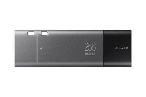 Samsung MUF-256DB unità flash USB 256 GB USB Type-A / USB Type-C 3.2 Gen 1 (3.1 Gen 1) Nero, Argento