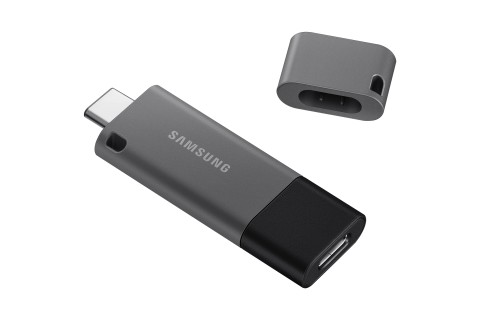 Samsung MUF-256DB unità flash USB 256 GB USB Type-A / USB Type-C 3.2 Gen 1 (3.1 Gen 1) Nero, Argento