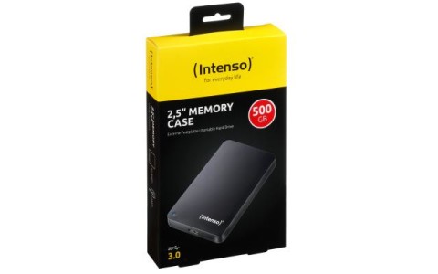 Intenso Memory Case disco rigido esterno 1 TB 5400 Giri/min 2.5" Micro-USB B 3.2 Gen 1 (3.1 Gen 1) Nero