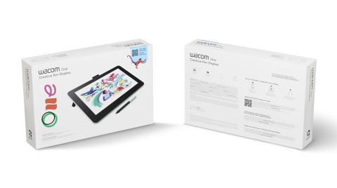 Wacom One 13 tavoletta grafica Bianco 2540 lpi (linee per pollice) 294 x 166 mm USB