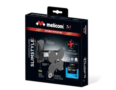 Meliconi SlimStyle Plus 200 SDR 101,6 cm (40") Nero