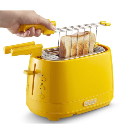 De’Longhi CTLAP2203.Y 2 fetta/e 550 W Giallo