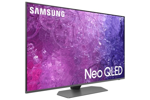 Samsung Series 9 TV QE43QN90CATXZT Neo QLED 4K, Smart TV 43" Processore Neural Quantum 4K, Dolby Atmos e OTS Lite, Carbon Silver 2023