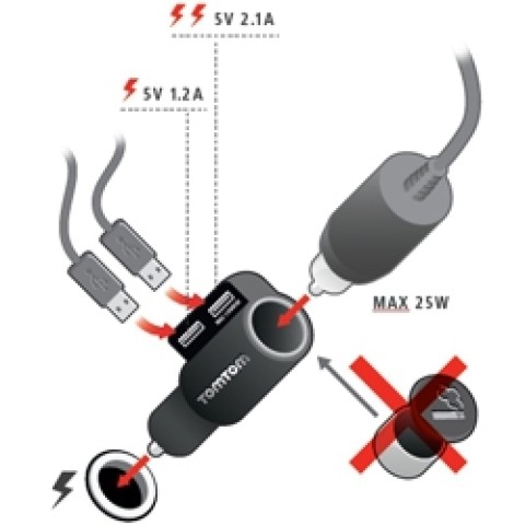 TomTom Caricabatteria multiplo ad alta velocità