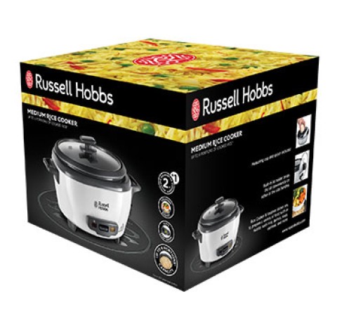 Russell Hobbs 27030-56 cuoci riso 300 W Nero, Bianco