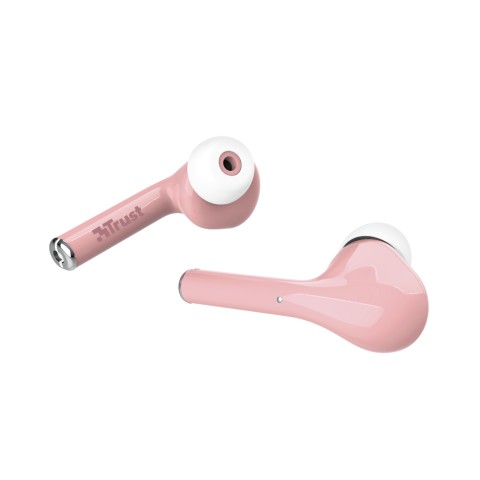 Trust Nika Auricolare True Wireless Stereo (TWS) In-ear Musica e Chiamate Bluetooth Rosa