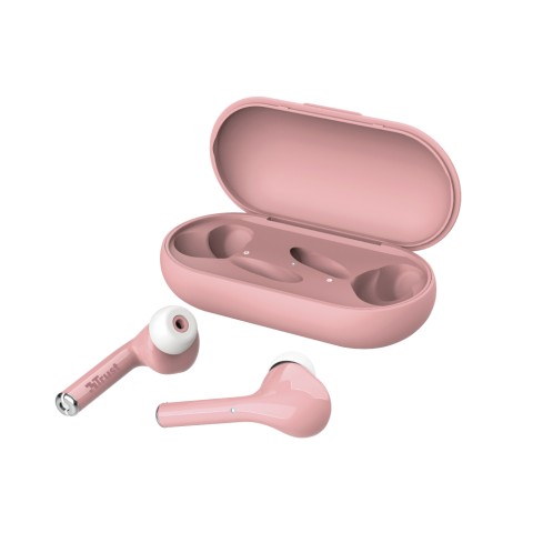 Trust Nika Auricolare True Wireless Stereo (TWS) In-ear Musica e Chiamate Bluetooth Rosa