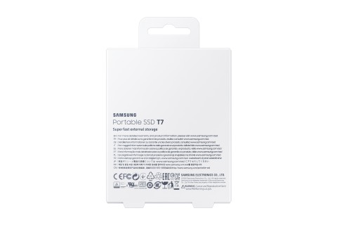 Samsung Portable SSD T7 2 TB USB tipo-C 3.2 Gen 2 (3.1 Gen 2) Blu