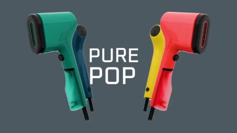 Rowenta Pure Pop DR2022 Vapore per indumenti portatile Corallo