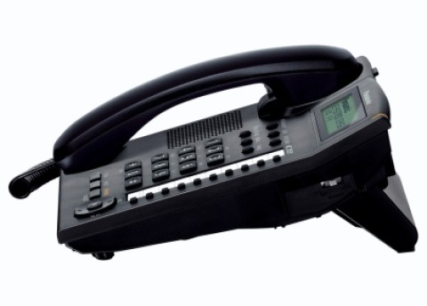 Panasonic KX-TS880EXB telefono Telefono analogico Identificatore di chiamata Nero