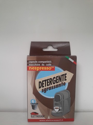 Elettrocasa AS47 Detergente Sgrassante Compatibile per Macchine Caffe' Nespresso