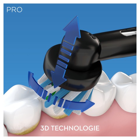 Oral-B PRO Spazzolino Elettrico 750 Nero