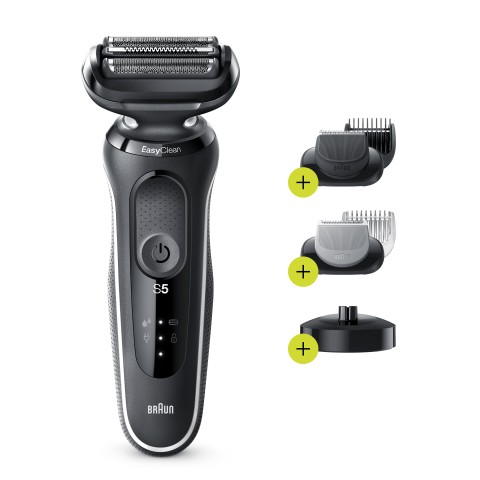 Braun Series 5 50-W4650cs Rasoio Trimmer Bianco